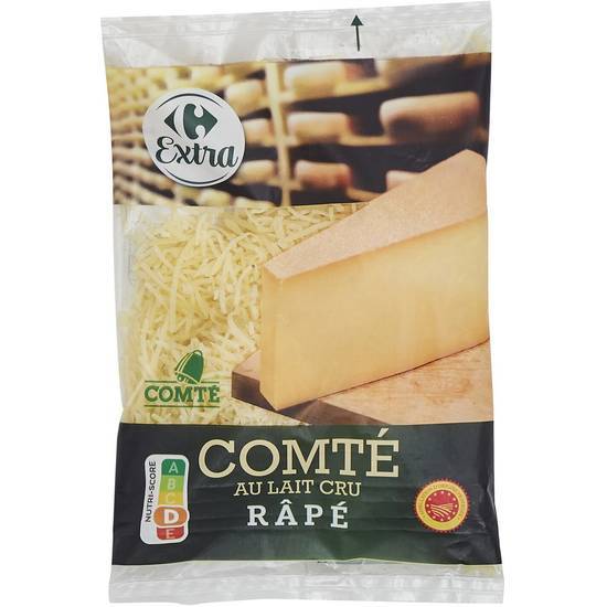 Carrefour Extra - Fromage comté au lait cru râpé