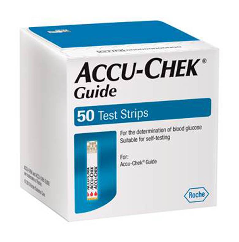 ACCU-CHEK GUIDE TIRAS REACTIVAS *50