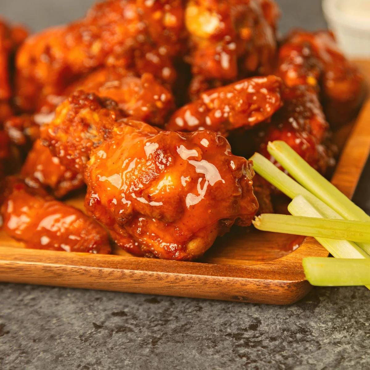 6 mango habanero wings
