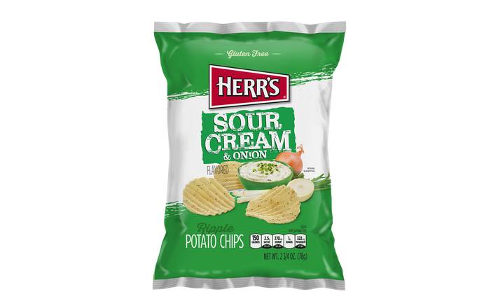 Herr's Sour Cream & Onion, 2.75 oz