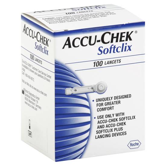 Accu-Chek Softclix Lancets (100 lancets)