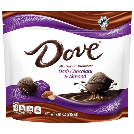 Dove Silky Smooth Promise Almond Dark Chocolate