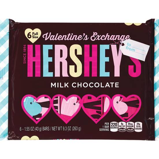 Order Hershey Valentine's 6PK food online from CVS store, OCEAN SPRINGS on bringmethat.com