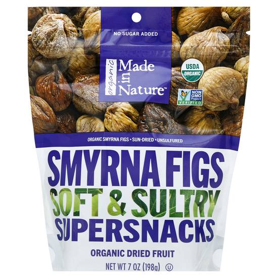 Made in Nature Organic Smyrna Figs Supersnacks (7 oz)