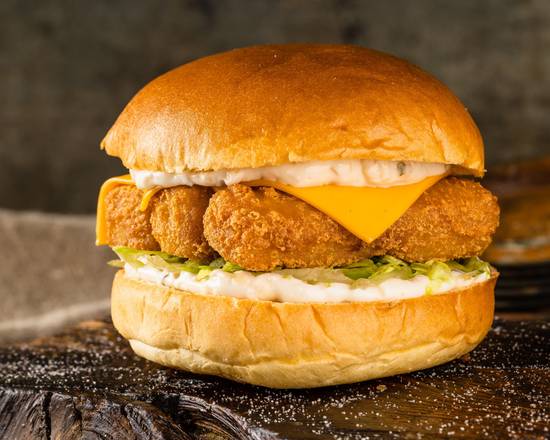 Posh Fish Finger Sandwich