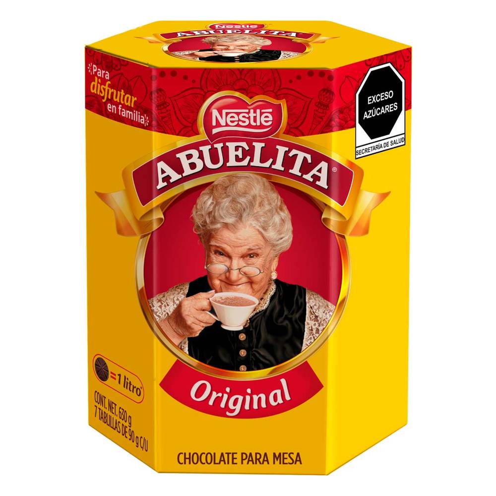 Abuelita · Original chocolate para mesa en tabletas (7 x 90 g)