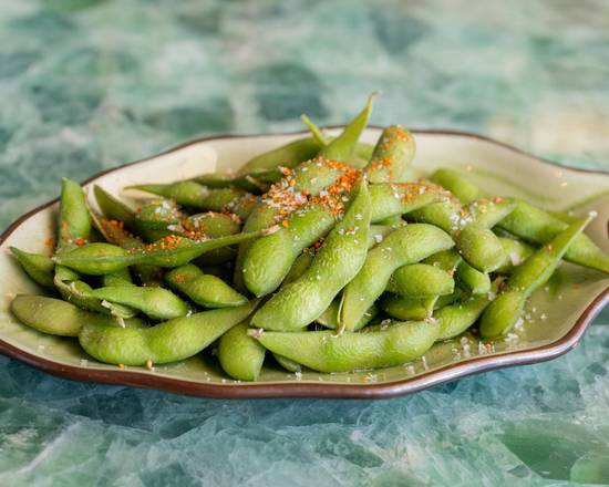 Edamame con sichimi