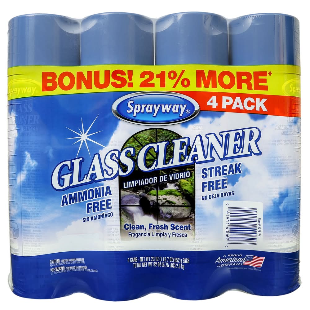 Sprayway Glass Cleaner (92 oz, 4 ct)