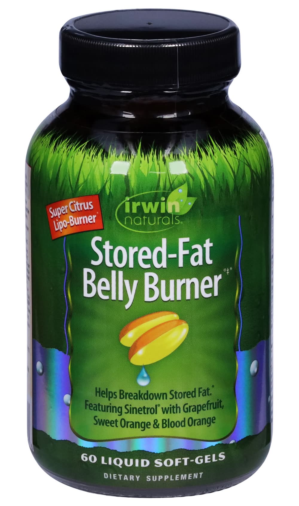 Irwin Naturals Stored Fat Liquid Soft Gels Belly Burner (9.6 oz)