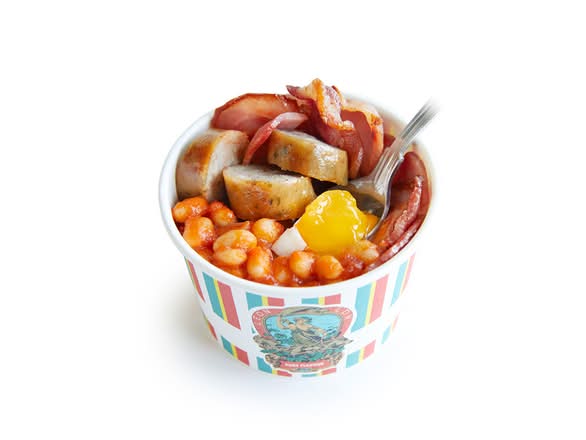 Full English Poached Egg Pot