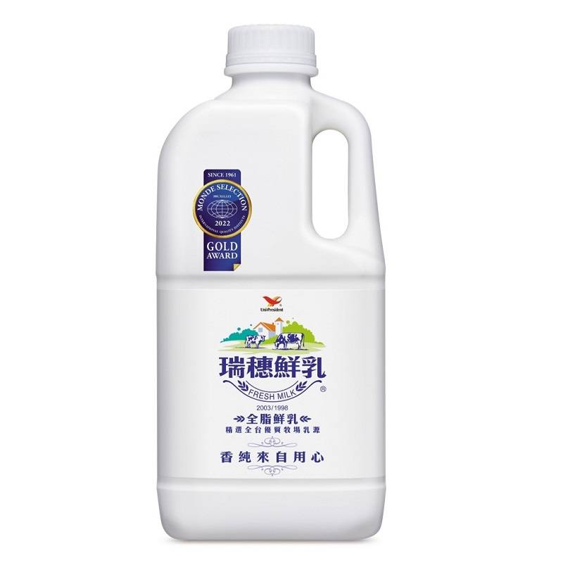 瑞穗鮮乳-全脂1858ml到貨效期約6-8天 <1858ml毫升 x 1 x 1Bottle瓶>