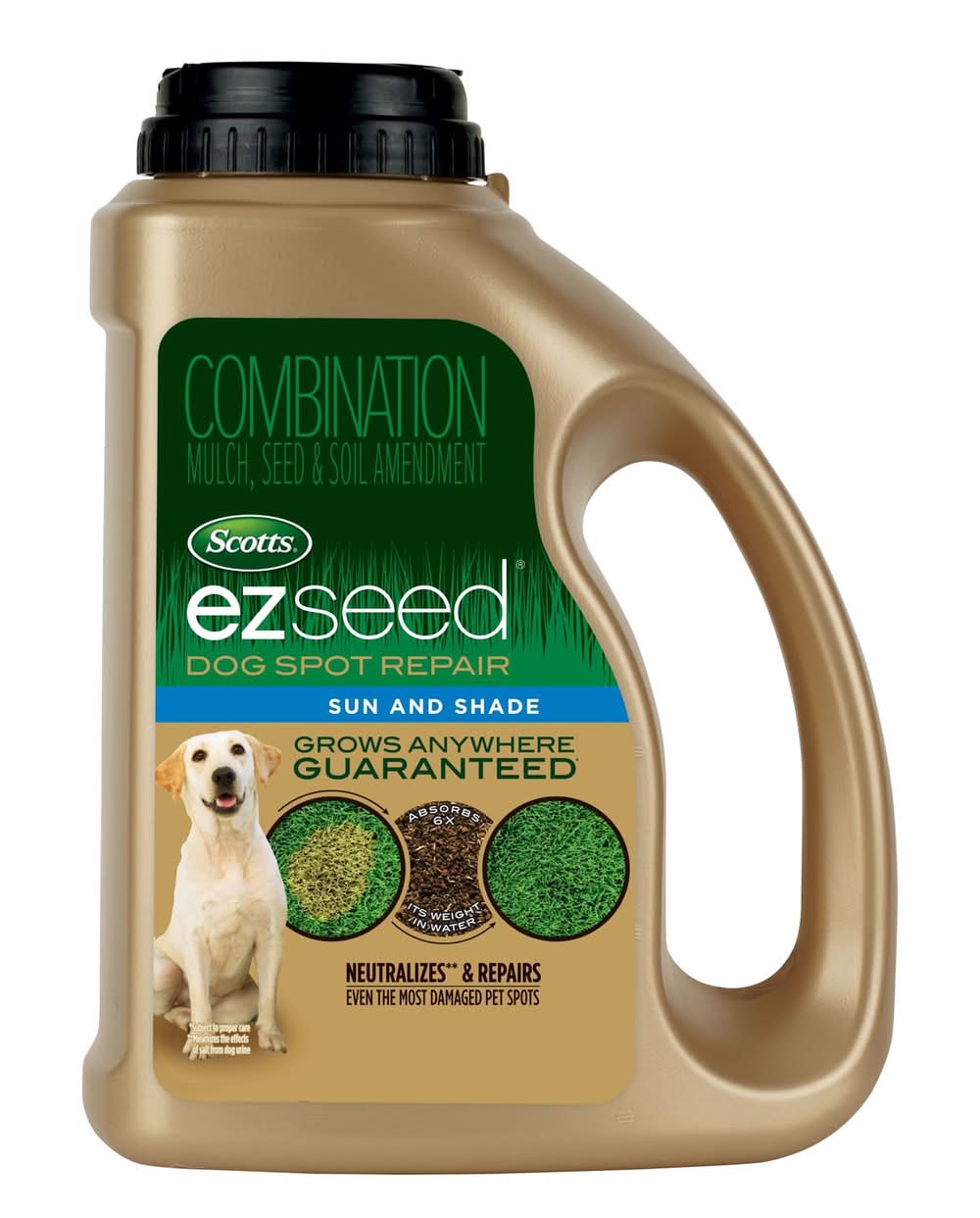 Scotts Ez Seed Mixed Sun Or Shade Pet/Dog Spot Grass Repair Seed 2 Lb