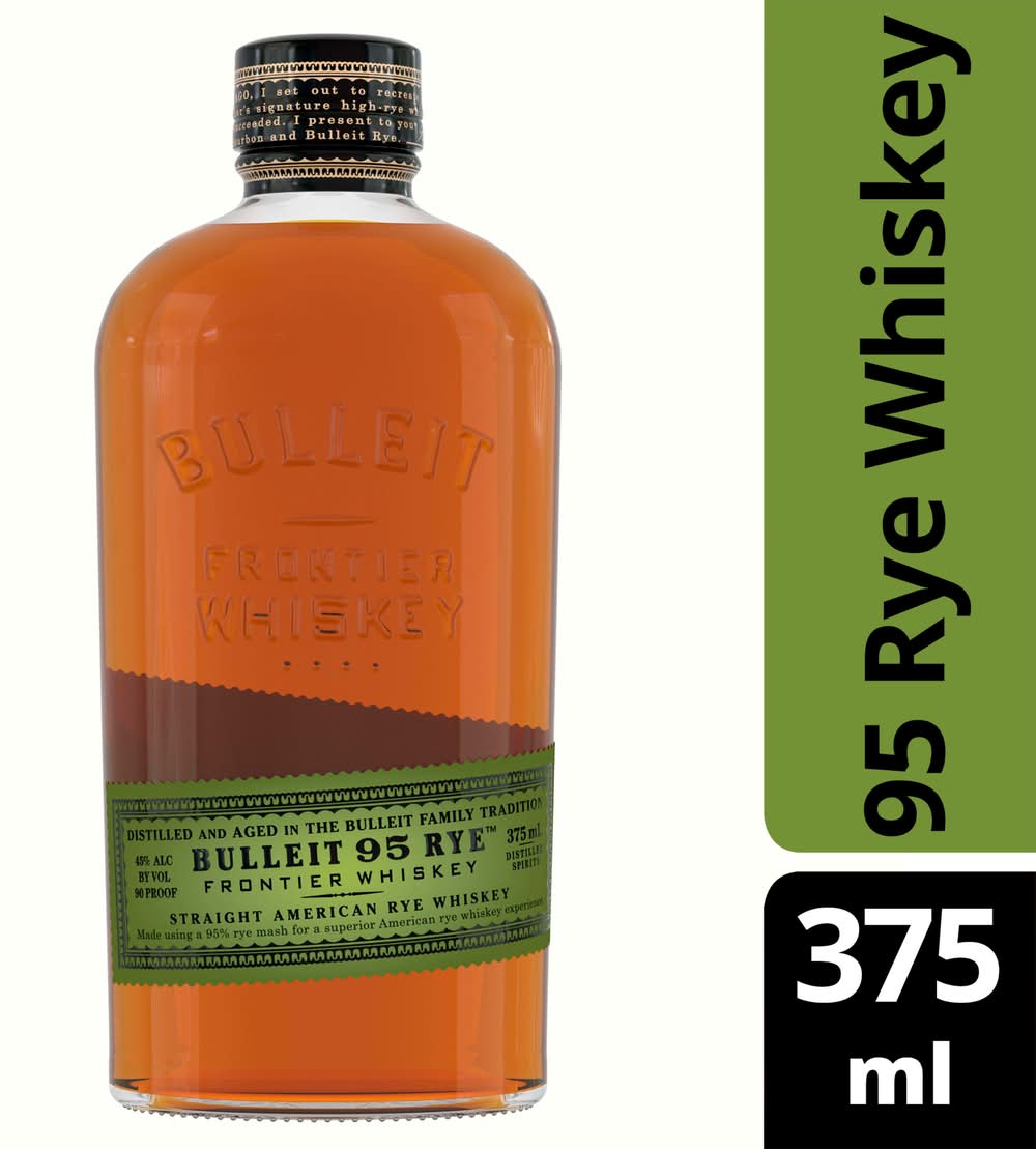 Bulleit 95 Straight American Rye Whiskey (375 ml)