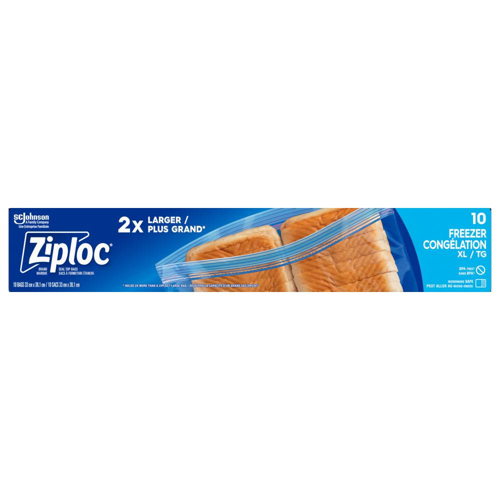 Ziploc Freezer Bags Extra Large