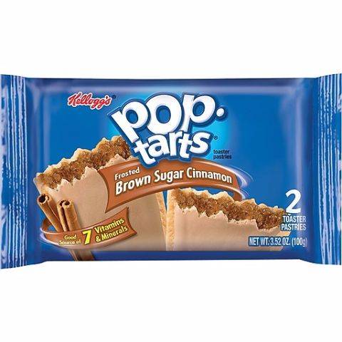 Kellogg's PopTart Frosted Brown Sugar 3.52oz