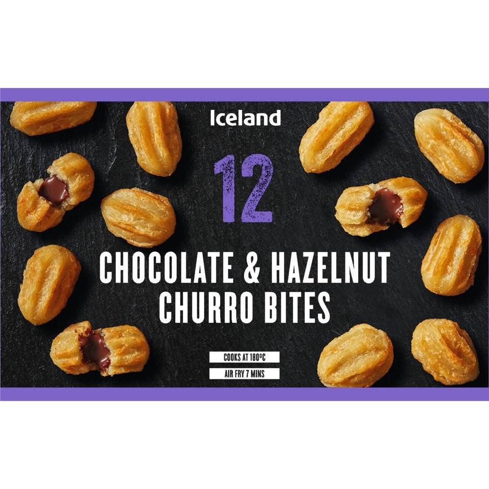 Iceland 180g Chocolate & Hazelnut Churro Bites