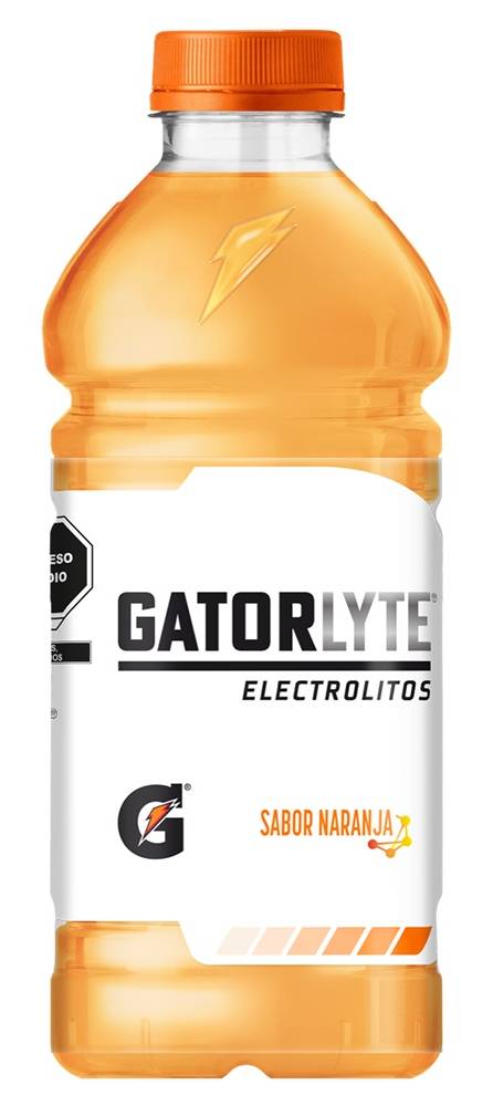 Gatorlyte · Bebida con electrolitos sabor naranja (591 ml)