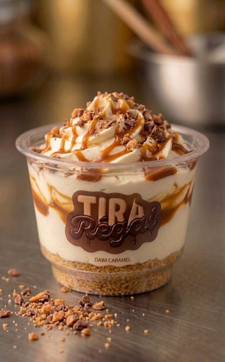 tiramisu daim caramel