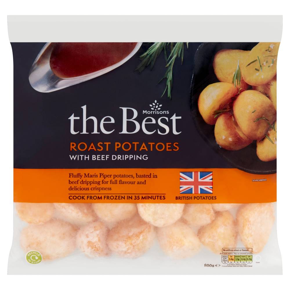 Morrisons The Best Roast Potatoes With Beef Dripping (800g)