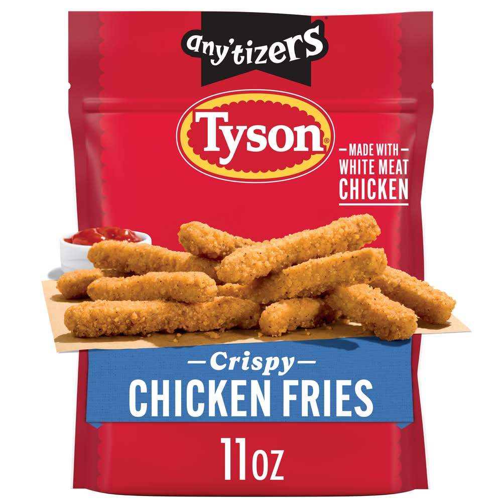 Tyson Any'tizers Frozen Crispy Chicken Fries (11 oz)