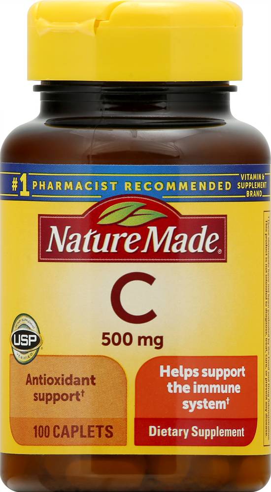 Nature Made 500 mg Caplets Vitamin C ( 100 ct )