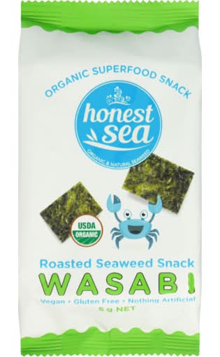 Honest Sea Roasted Seaweed Wasabi Snack (5g)