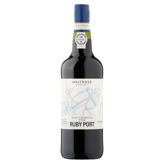 Waitrose Fine Ruby Port Red Wine (750 ml)