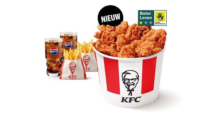 Bucket meal 10 Boneless Zinger