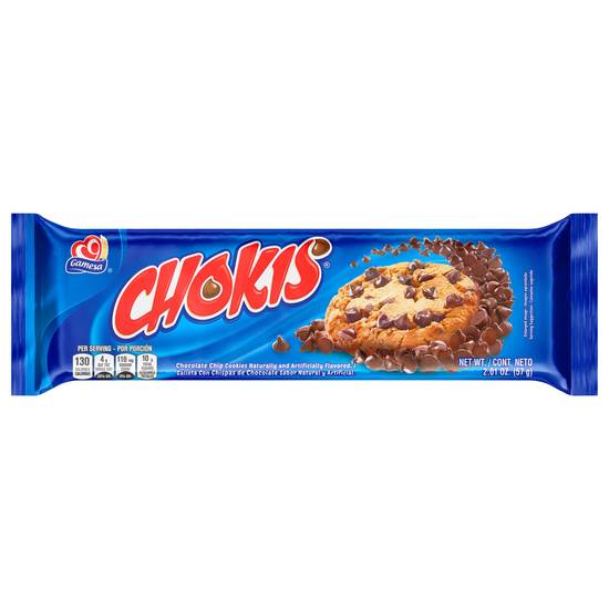 Gamesa Chokis Chocolate Chip Cookies