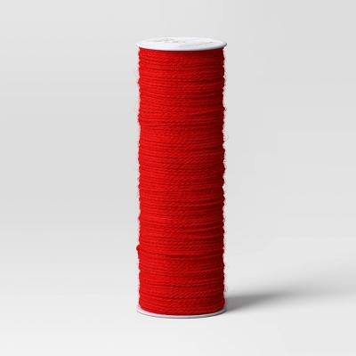 Wondershop Jute Christmas Ribbon, 2"X90ft , Red