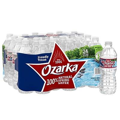 Ozarka 100% Natural Spring Water (24 pack, 16.9 fl oz)