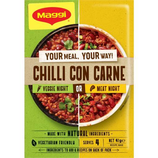 Maggi Chilli Con Carne Recipe Base 41g