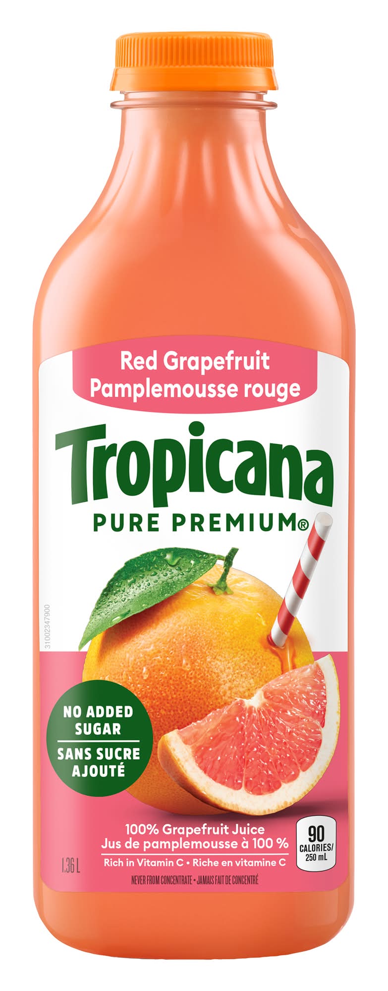 Tropicana Pure Premium 100% Orange & Grapefruit Juice (1.36 L)