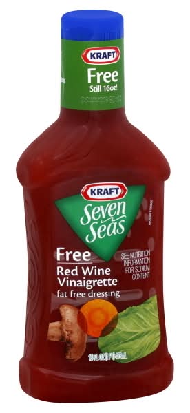 Kraft Seven Seas Red Wine Vinaigrette Dressing Delivery Near Me | Order  Online | Uber Eats
