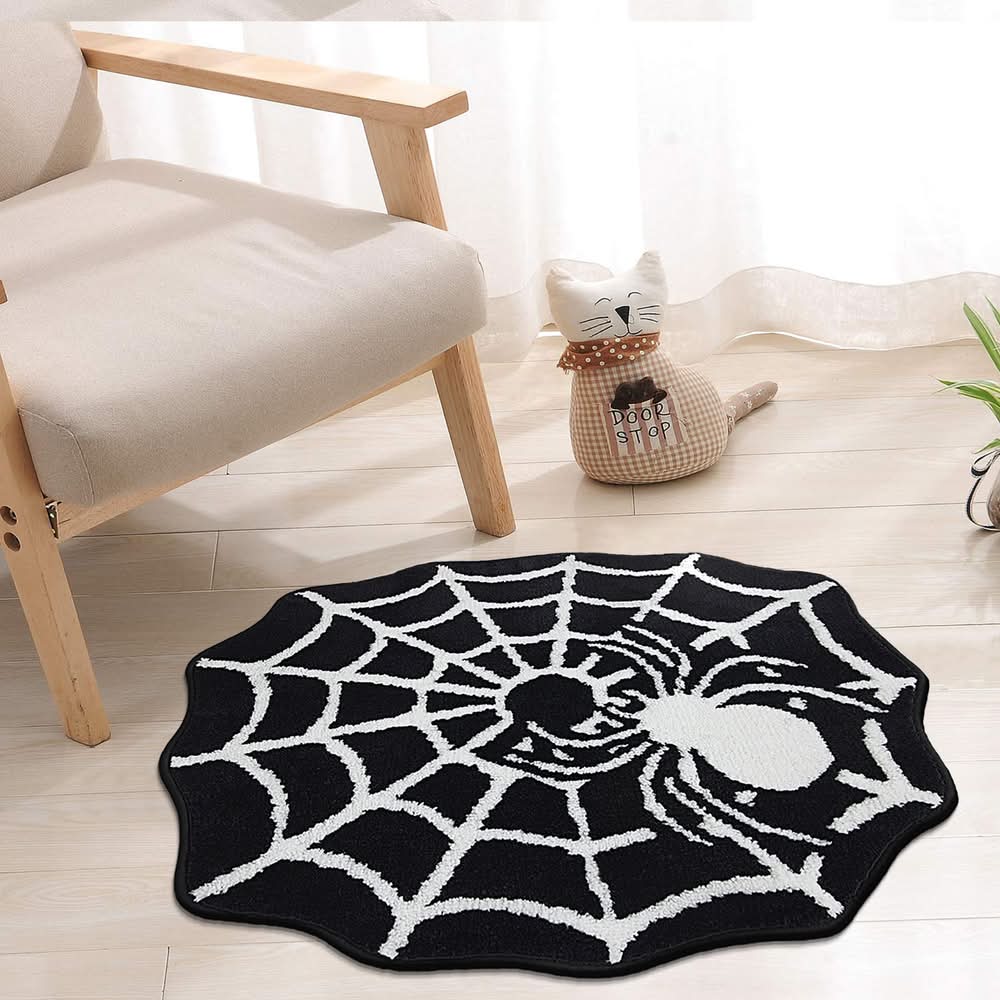 Haunted Living 1 Freestanding Spider web Mat | 36941