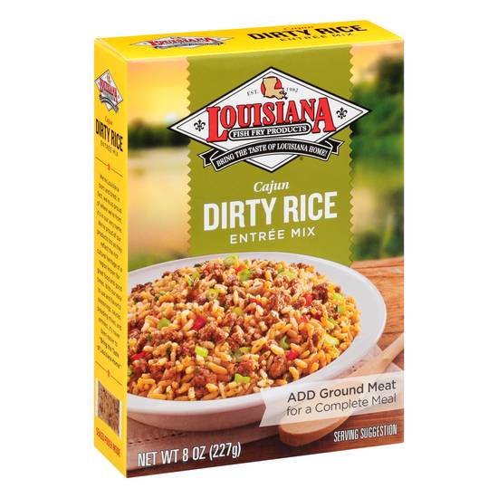 Louisiana Fish Fry Products Cajun Dirty Rice Mix