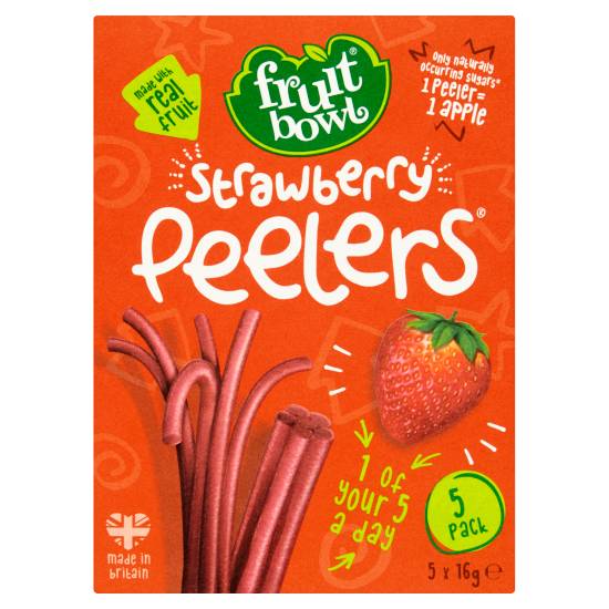 Fruit Bowl Strawberry Peelers (5 pack)