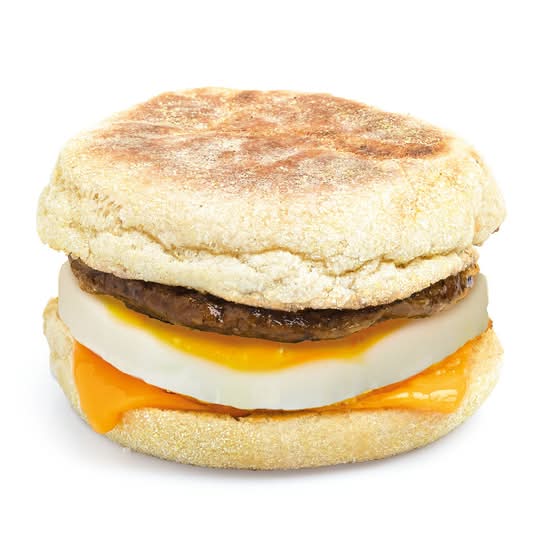 Veggie Sausage, Egg and Cheese Muffin