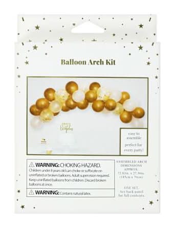 Balloon Arch Kit Set Gold