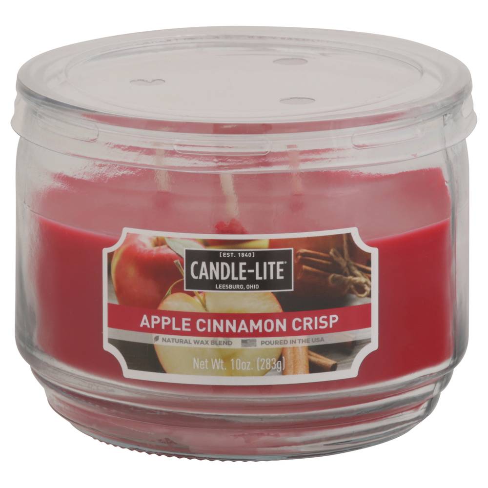 Candle-lite Apple Cinnamon Crisp Candle (10 oz)