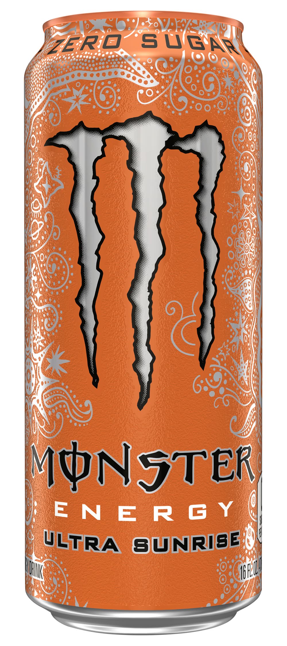 Monster Energy Zero Sugar Energy Drink, Ultra Sunrise (16 fl oz)