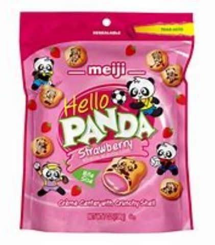 Hello Panda Strawberry 7oz