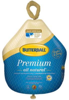 Butterball Whole Turkey Frozen - Weight Between 24 Lb - 28 Lb