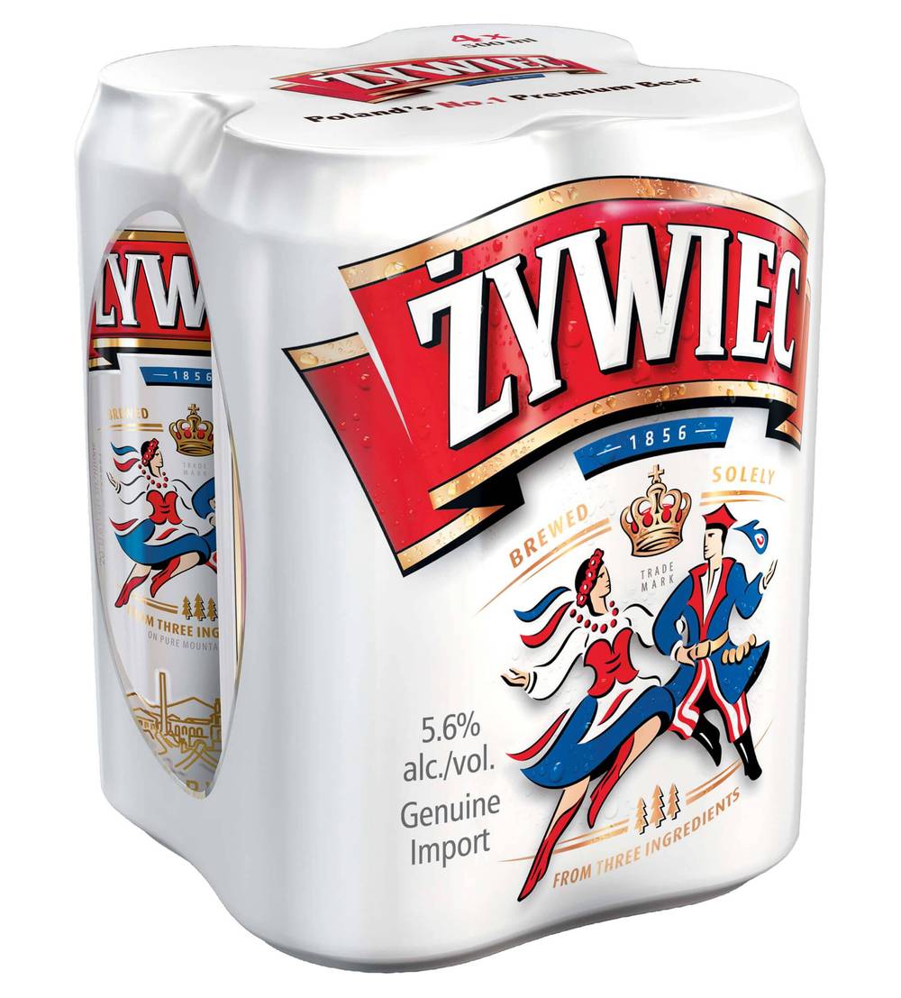 Zywiec 4 Pack 500ml