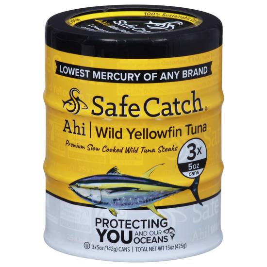Safe Catch Ahi Wild Yellowfin Tuna