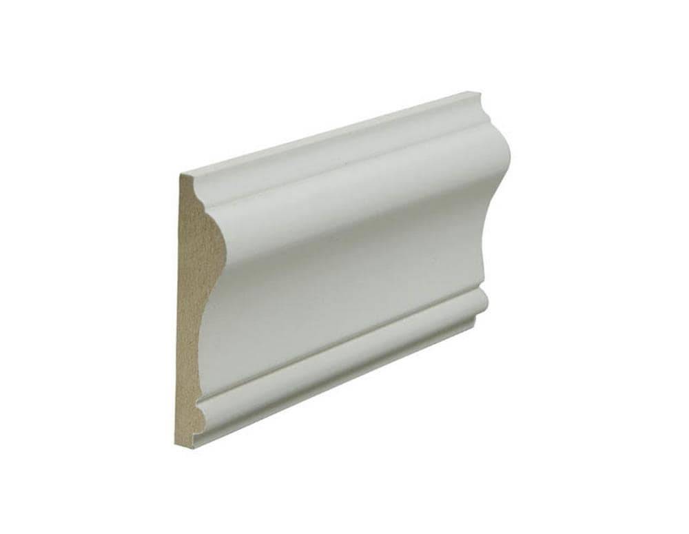 allen + roth 2-5/8-in x 8-ft Painted MDF 390 Chair Rail Moulding | L043905W8