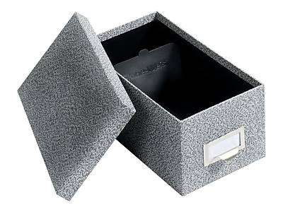 Pendaflex Index Card File Box, 1000-Card Capacity, Black Agate (94 BLA)
