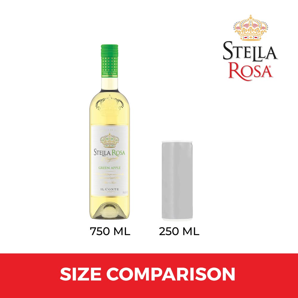 Stella Rosa Semi Sweet Wine, Green Apple (750 ml) | Postmates