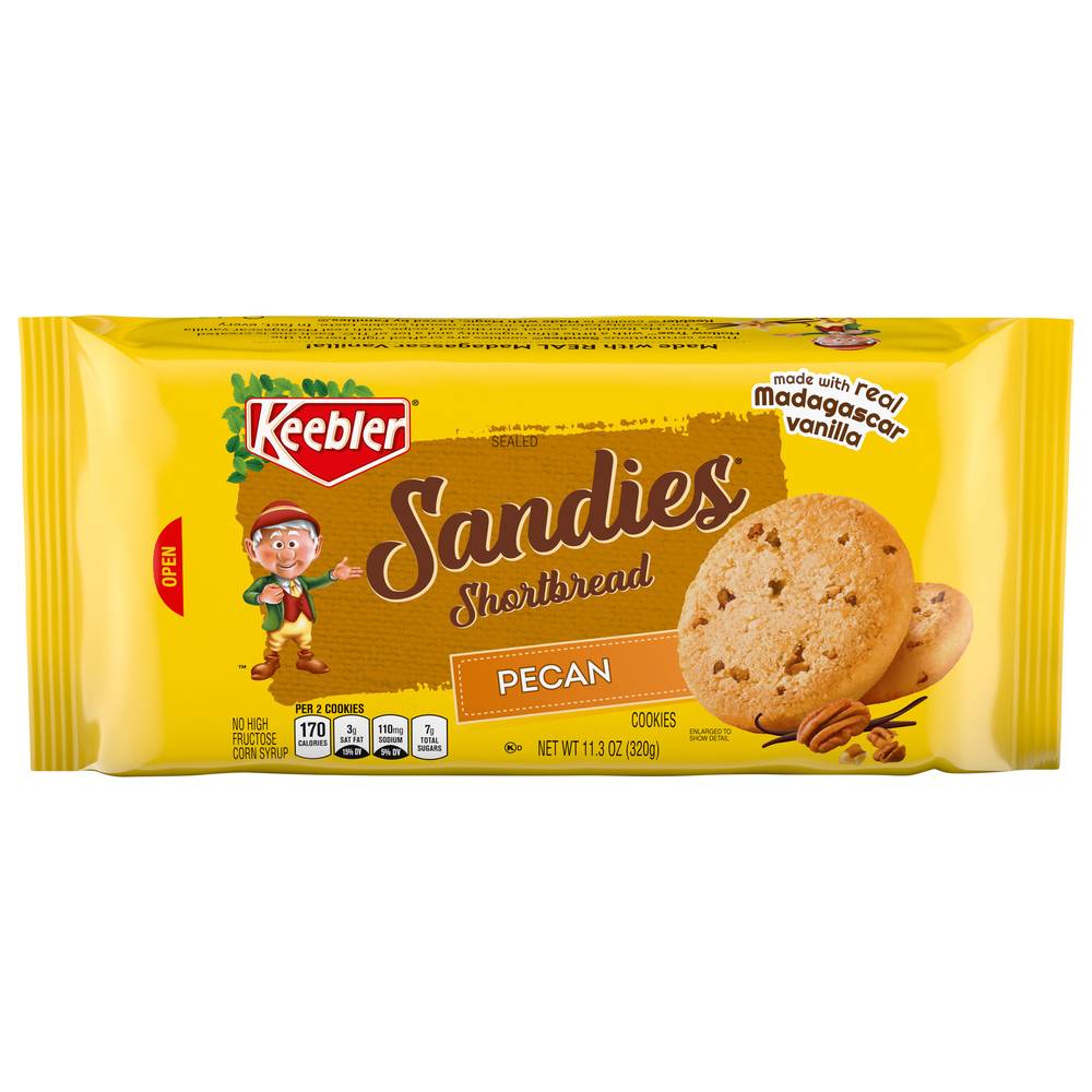 Keebler Sandies Shortbread Cookies (pecan)