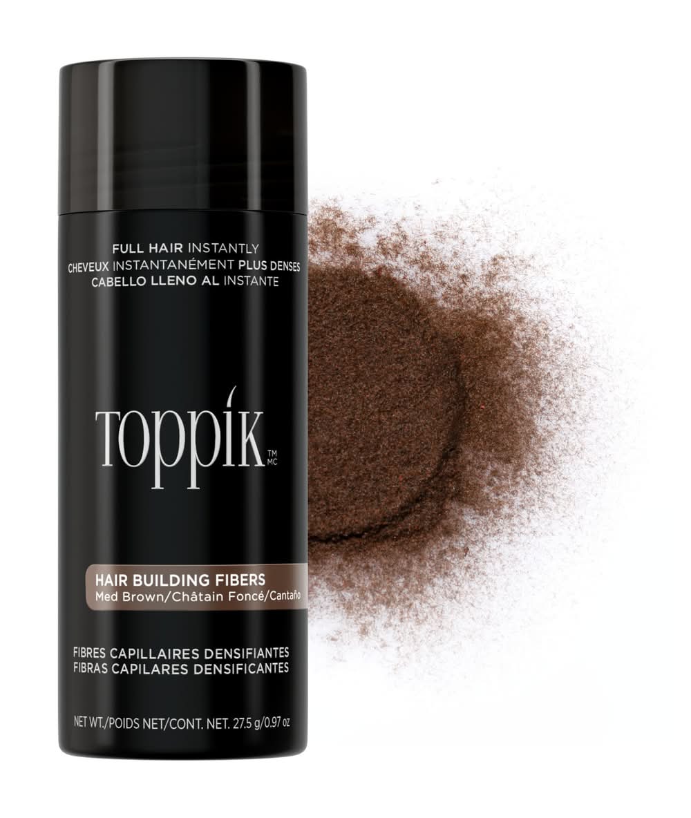 Toppik Hair Building Fibers in Medium Brown (1 oz)